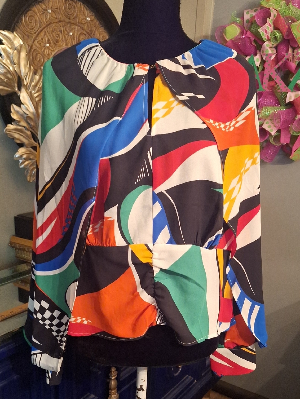 Vtg. New York & Company Blouse - Picture 2 of 9